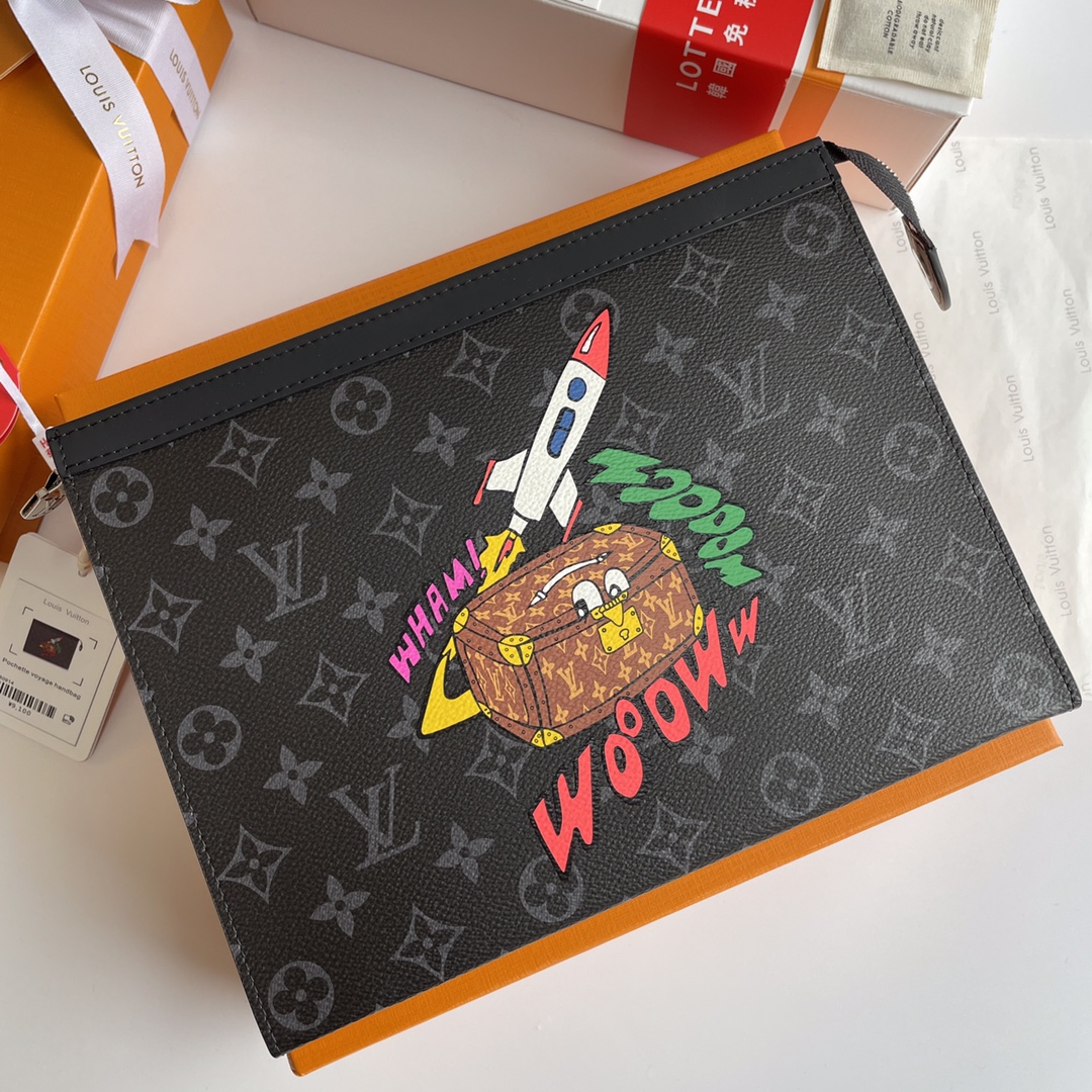 루이비통 포쉐트 보야주 클러치