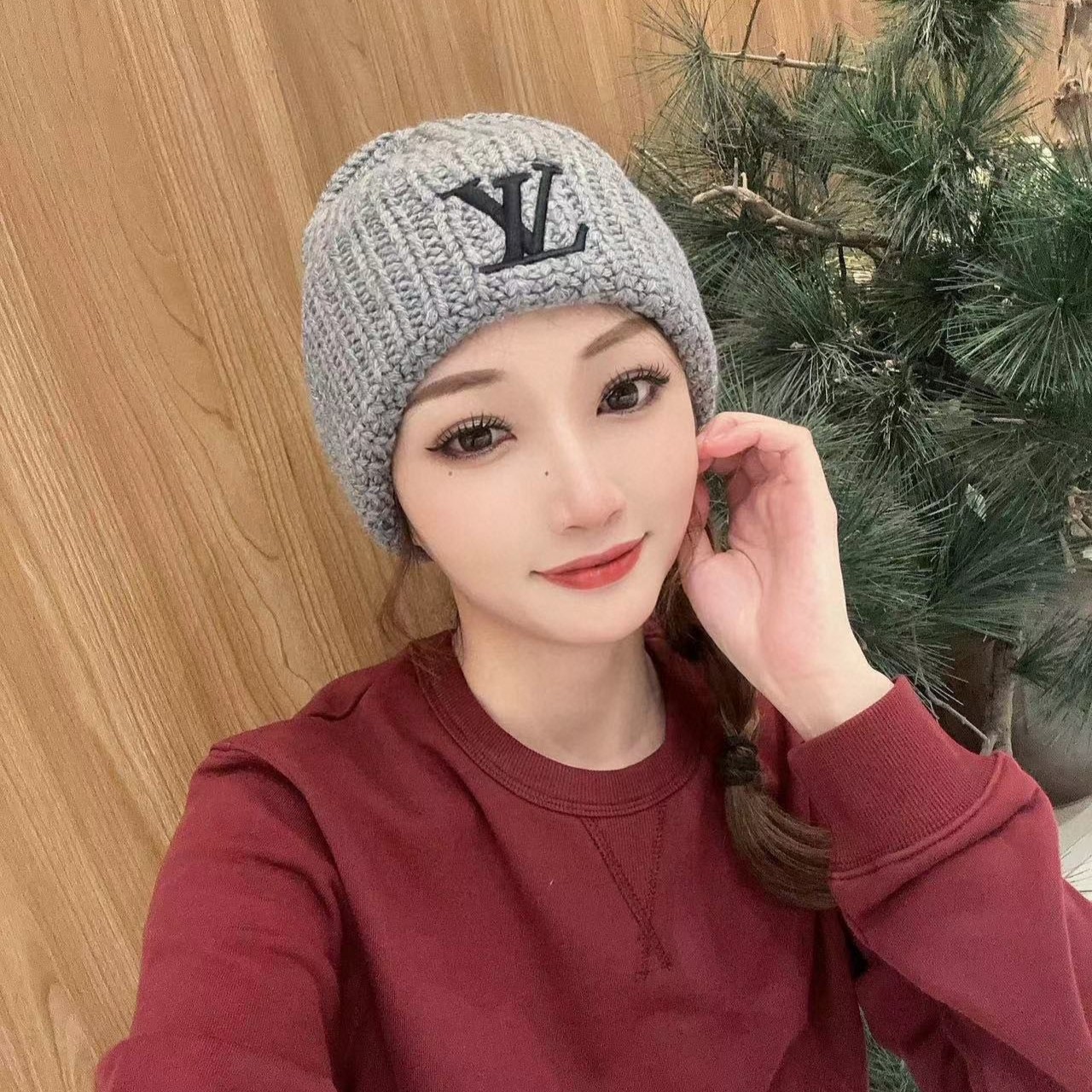 루이비통 비니 2가지 색상