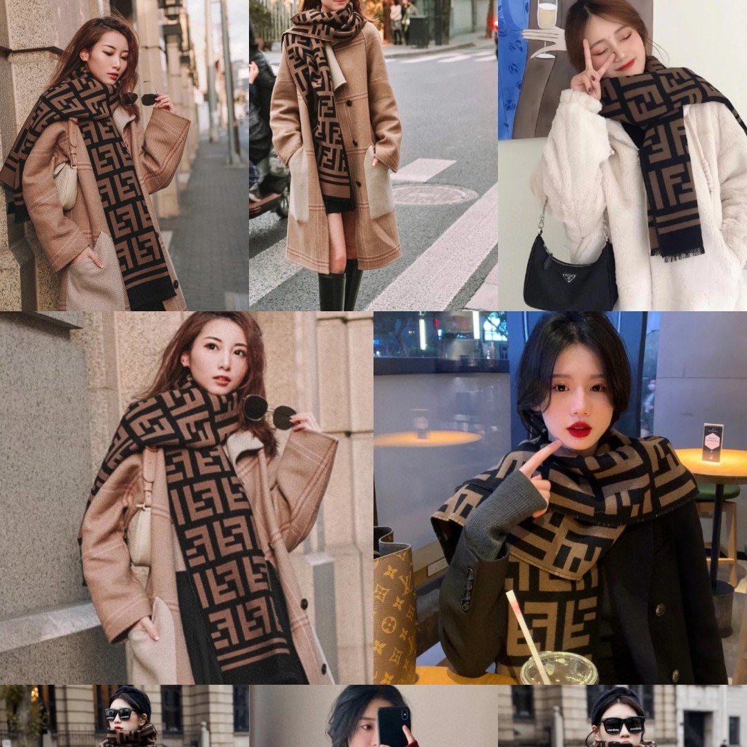 펜디 머플러 목도리