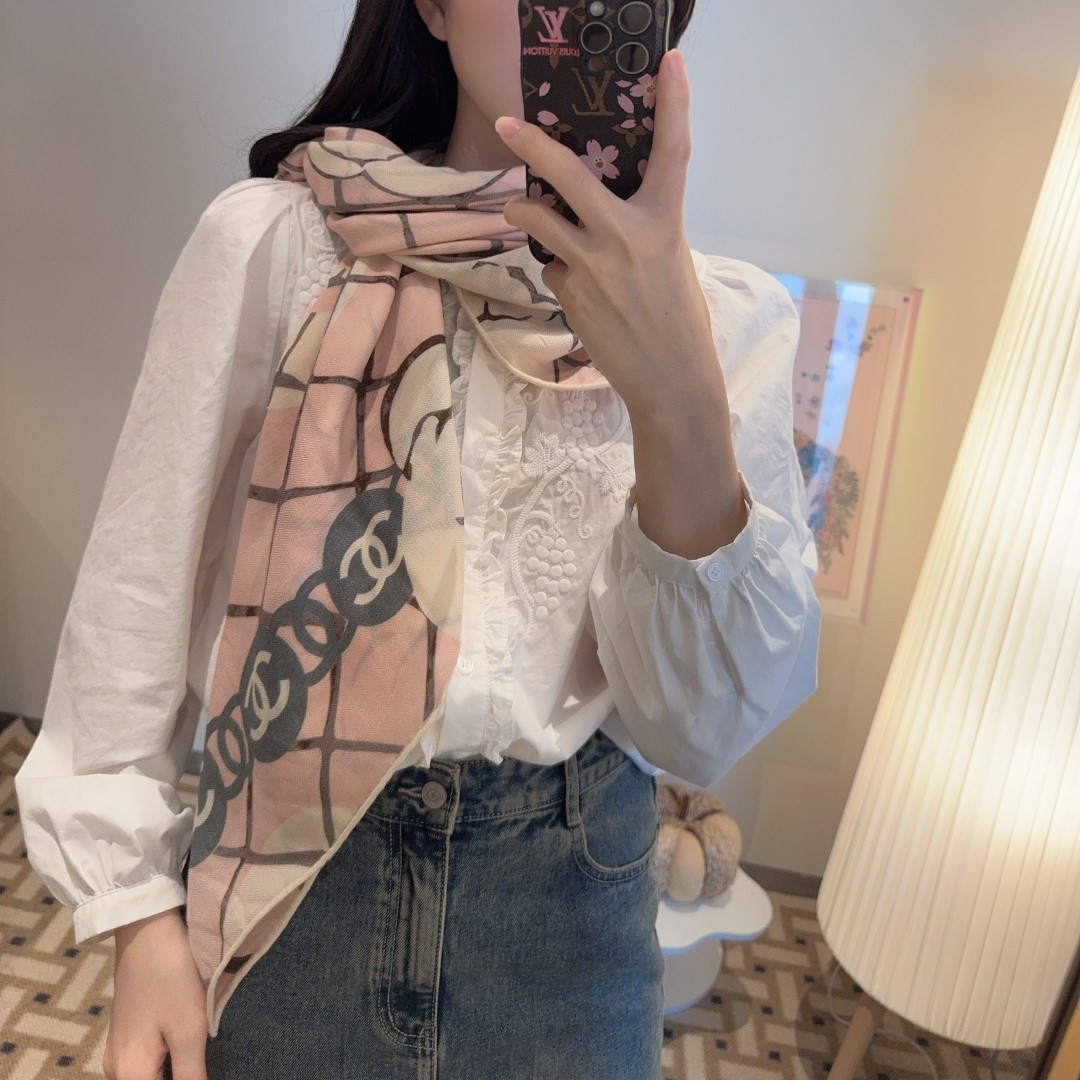 샤넬 스카프