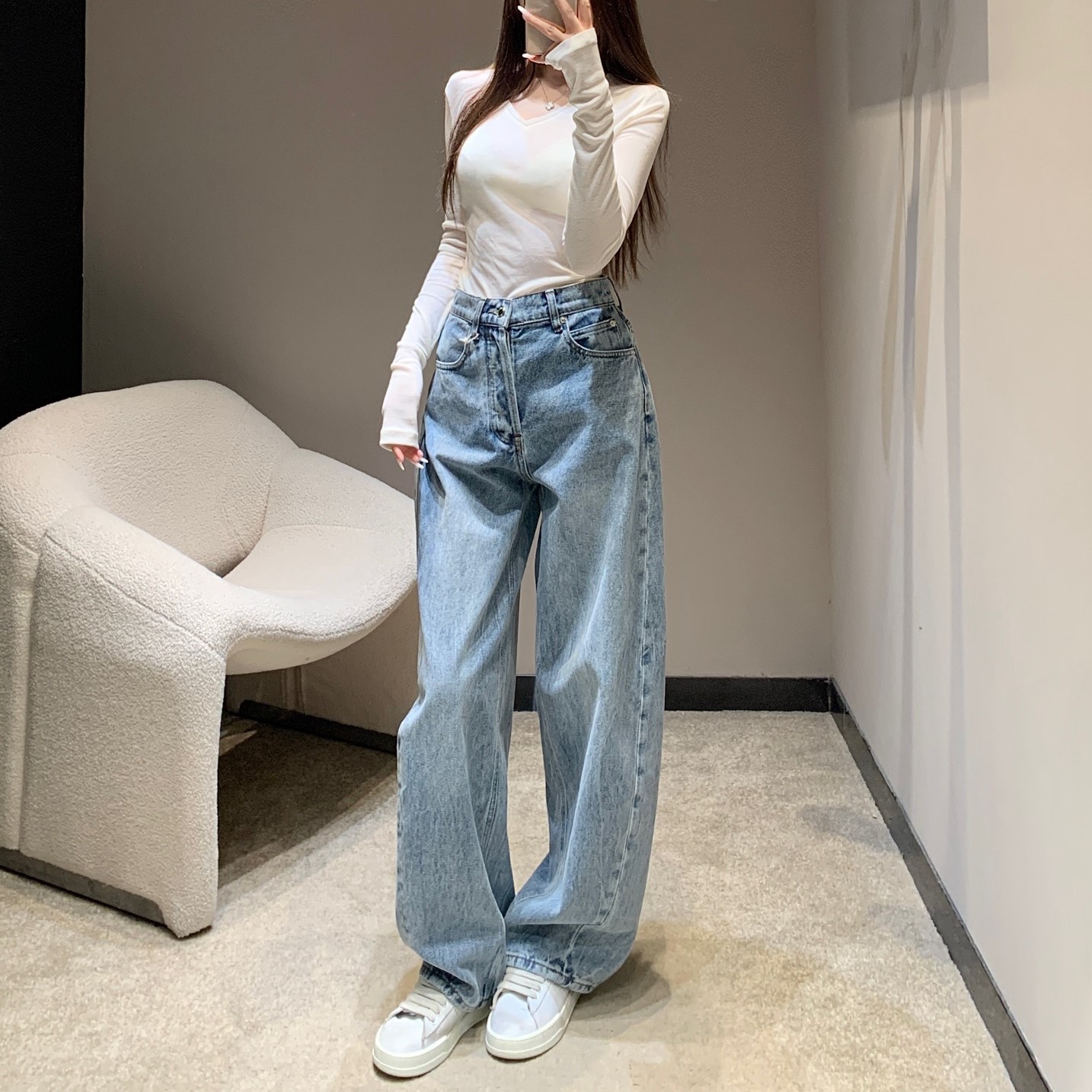 알렉산더왕 여성 청바지