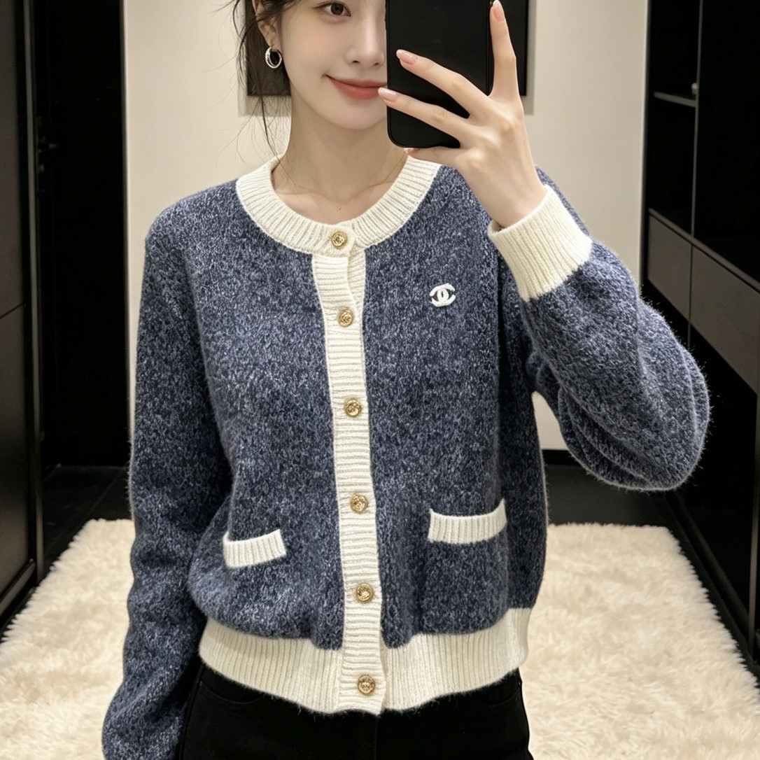 샤넬 가디건 2가지 색상