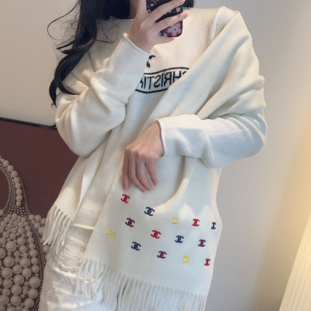 샤넬 머플러 목도리