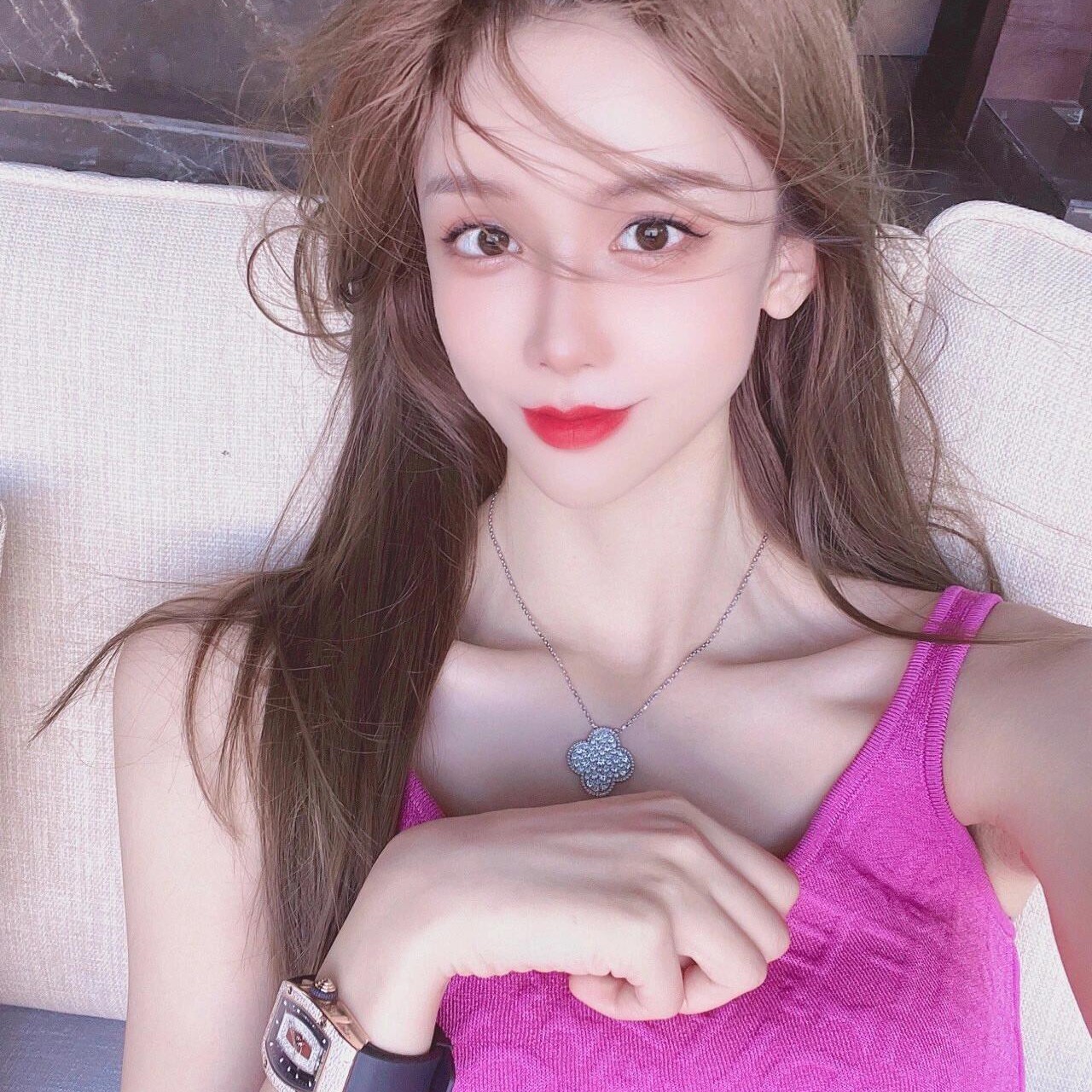 반클리프앤아펠 목걸이