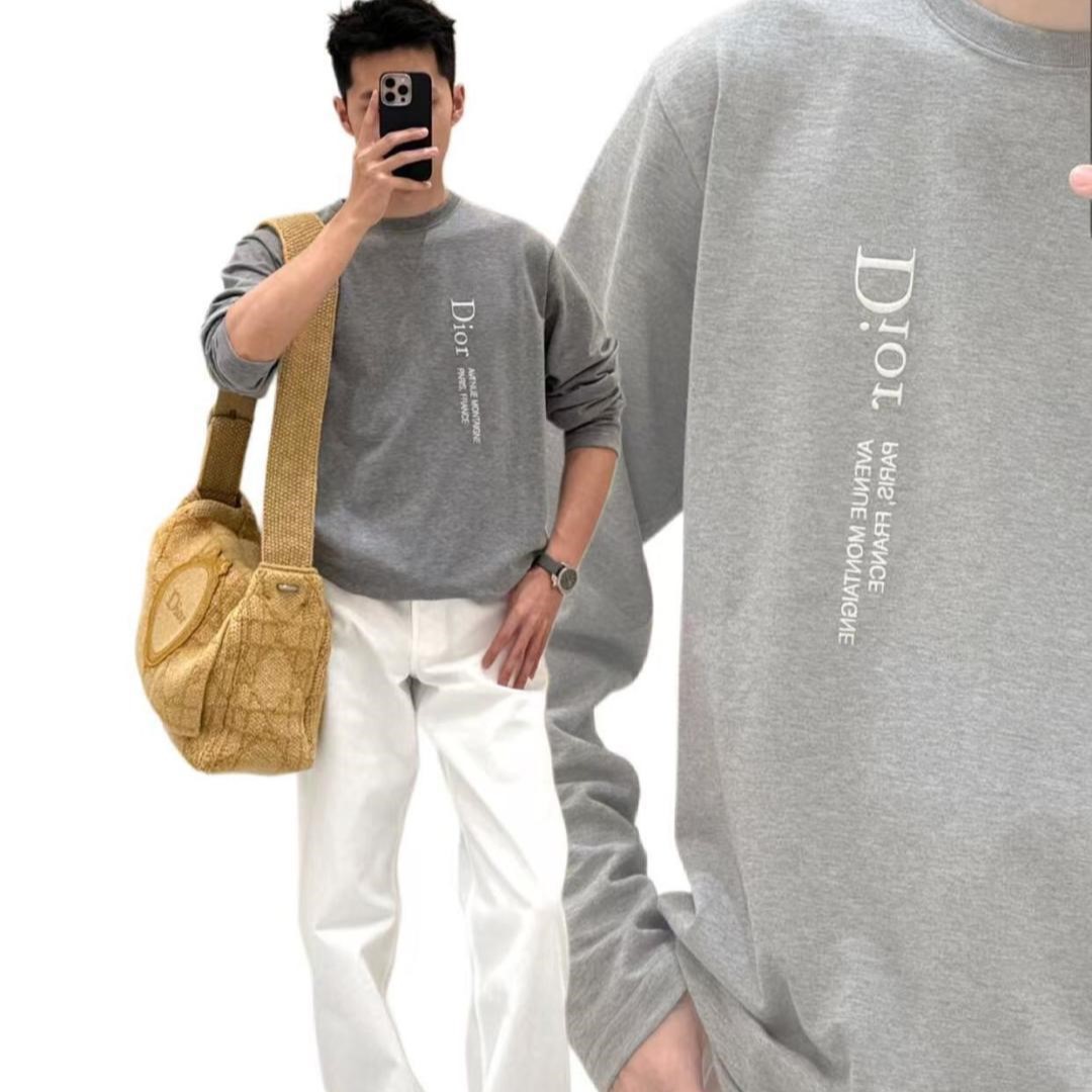 디올 남성 긴팔 티셔츠