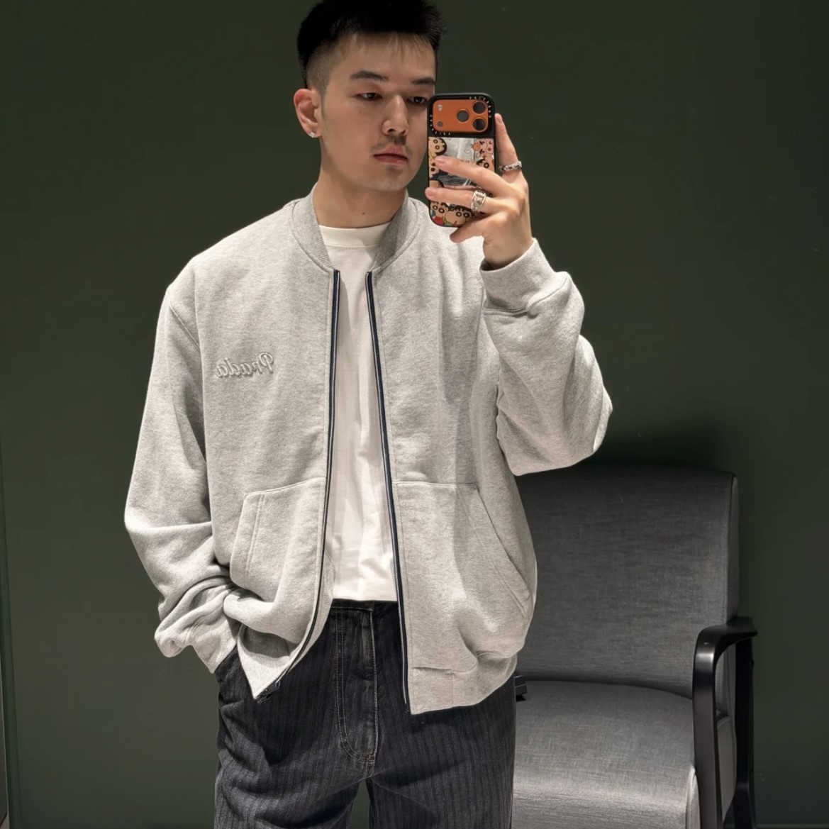 프라다 남성 자켓